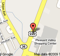 Map and Directions to our Store